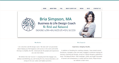Desktop Screenshot of briasimpson.com